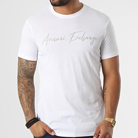 Armani Exchange - Camiseta 6LZTHB-ZJBVZ Blanca