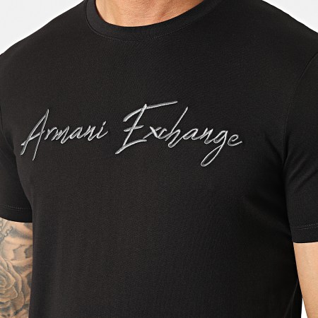 Armani Exchange - Camiseta 6LZTHB-ZJBVZ Negro