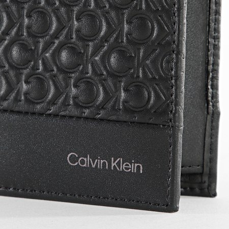 Calvin Klein - Portafoglio Subtle Mono Trifold 9765 Nero