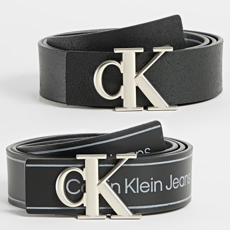 Calvin Klein - Cintura istituzionale Mono Hardware 9885 nero