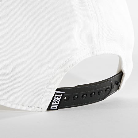 Diesel - Cappello a forma di runa bianco