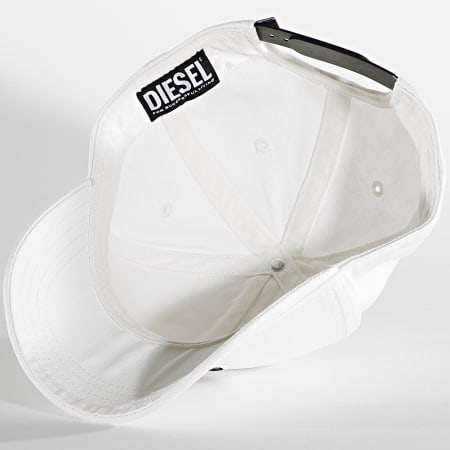 Diesel - Gorra rúnica blanca