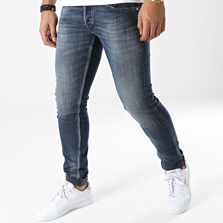 Le Temps Des Cerises - Datteln Slim Jeans Blu Denim