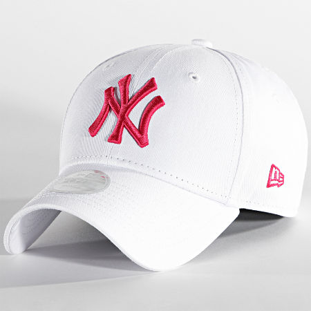 New Era - Gorra de mujer 9Forty League Essential New York Yankees Blanca