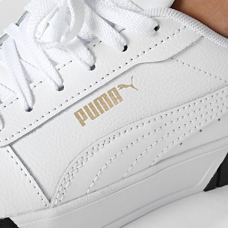 Puma - Donna Carina 2 385849 White Puma Team Gold Black Sneakers