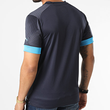 Puma - Tee Shirt De Sport OM 766095 Bleu Marine