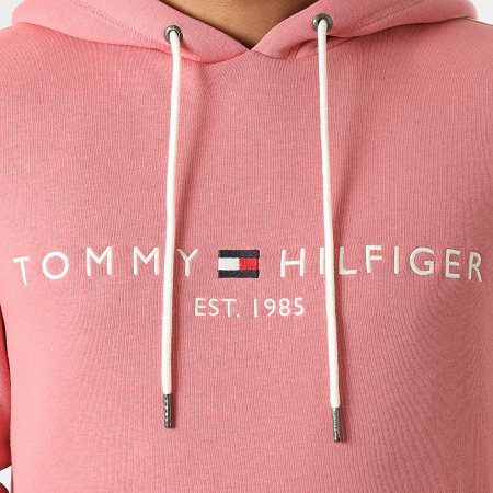 Tommy Hilfiger - Sweat Capuche Tommy Logo 1599 Rose