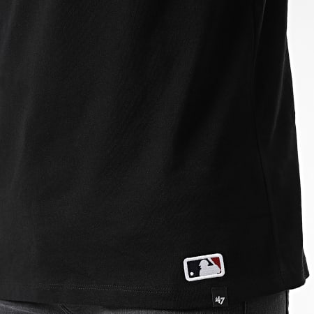 '47 Brand - Tee Shirt New York Yankees Base Runner Embroidery Echo Noir