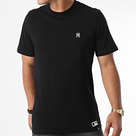 '47 Brand - Camiseta New York Yankees Base Runner Bordado Eco Negro