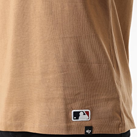 '47 Brand - Tee Shirt New York Yankees Base Runner Embroidery Echo Camel