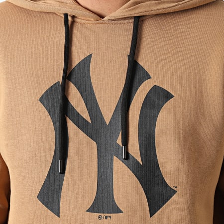 '47 Brand - Sweat Capuche New York Yankees Imprint Burnside Camel