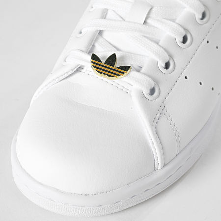 Adidas Originals - Sneakers Stan Smith Donna GW4240 Cloud White Grey Two Gold Metallic