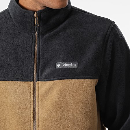Columbia - Giacca in pile con zip nera