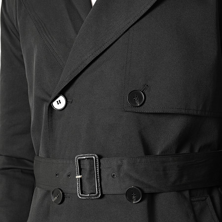 Frilivin - Manteaux Trench Coat Noir