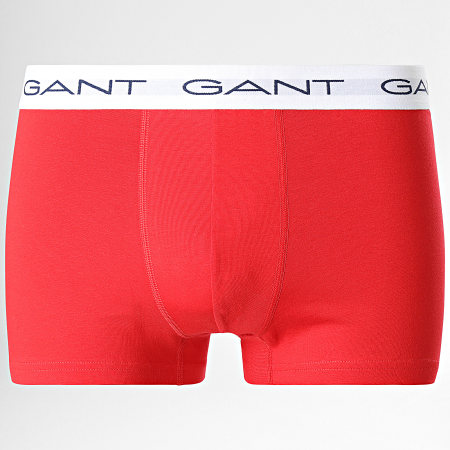 Gant - Lot De 3 Boxers 90003003 Rouge Bleu Marine Blanc