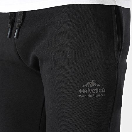 Helvetica - Pantalon Jogging Burgam Noir