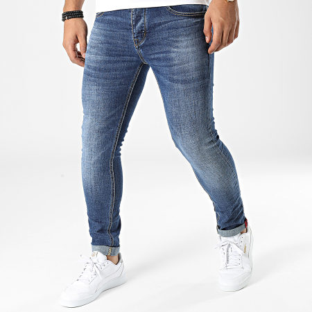 KZR - Jeans skinny TH37801 Denim blu