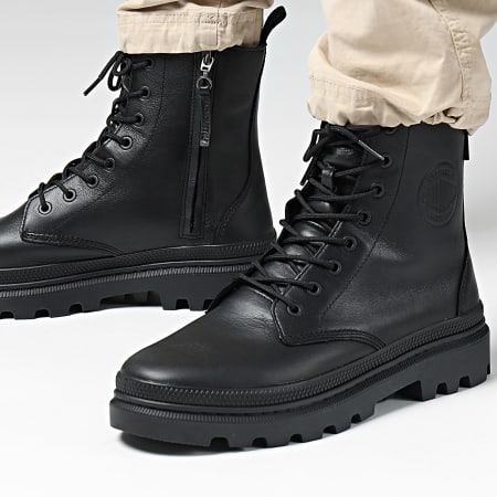 Palladium - Boots Pallatrooper Off Leather 77972 Black Black