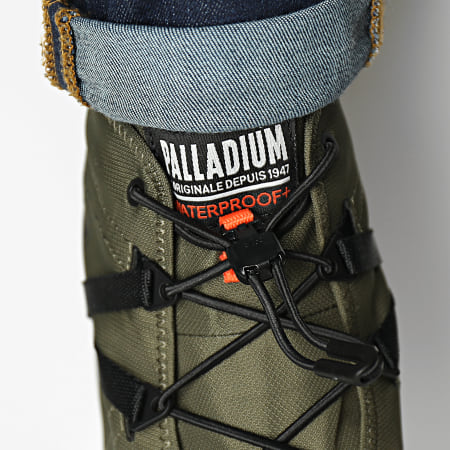 Palladium - Travel Lite Waterproof 77238 Olive Night Sneakers