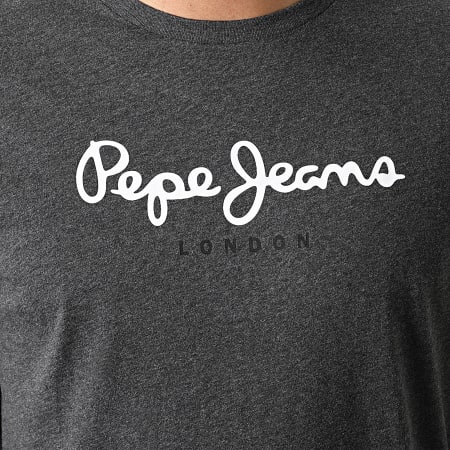 Pepe Jeans - Tee Shirt Eggo PM508208 Gris Anthracite Chiné