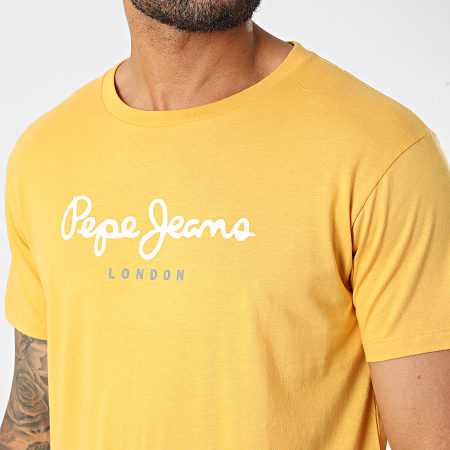 Pepe Jeans - Camiseta Eggo PM508208 Amarillo