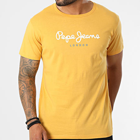 Pepe Jeans - Camiseta Eggo PM508208 Amarillo