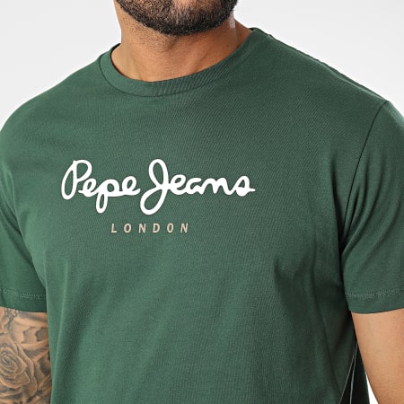 Pepe Jeans - Tee Shirt Eggo PM508208 Vert