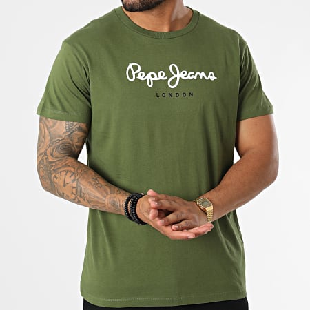 Pepe Jeans - Tee Shirt PM508208 Vert