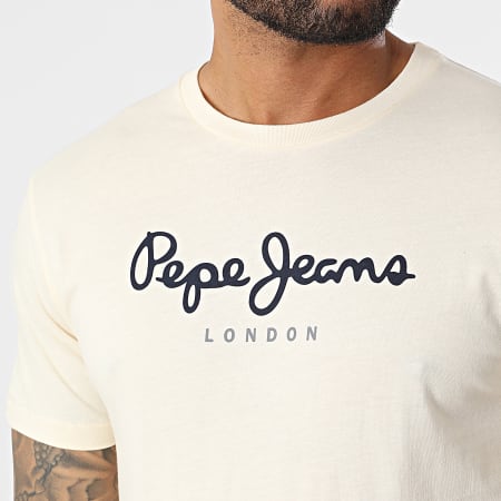 Pepe Jeans - Tee Shirt Eggo Beige