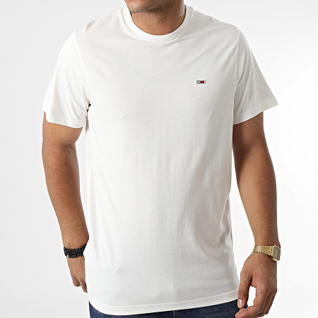 Tommy Jeans - Camiseta Classic Jersey 9598 Beige