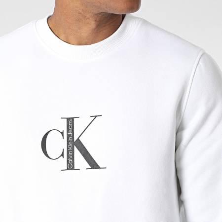 Calvin Klein - Sudadera cuello redondo 1900 Beige claro