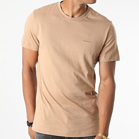 Calvin Klein - Lot De 2 Tee Shirts 2343 Noir Camel