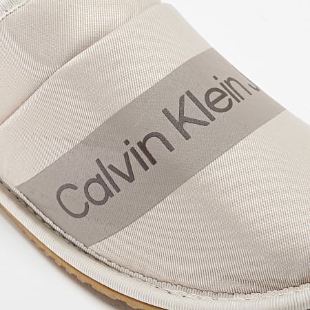 Calvin Klein - Chaussons Home Slide 0528 Beige