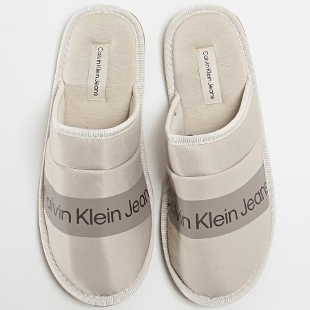 Calvin Klein - Zapatillas de casa Slide 0528 Beige