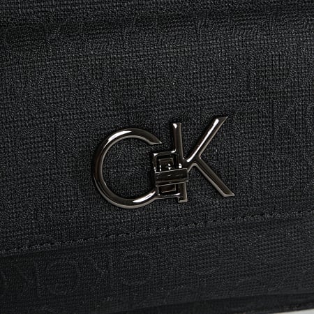 Calvin Klein - Bolsa para cámara de mujer Re-Lock 9685 Negro