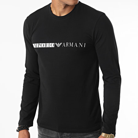 EA7 Emporio Armani - Camiseta Manga Larga 111984-2F525 Negro