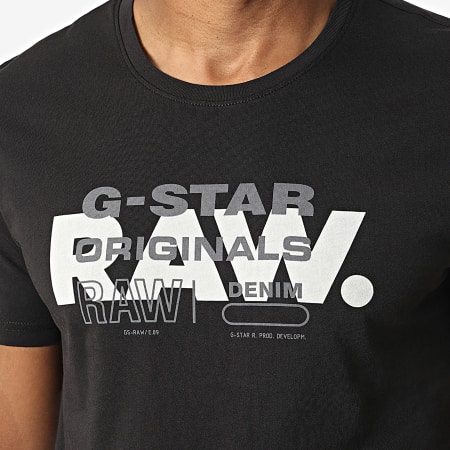 G-Star - Camiseta D22202-336 Negro