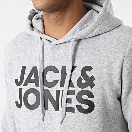 Jack And Jones - Tuta da ginnastica con logo Corp 12220976 Grigio scuro