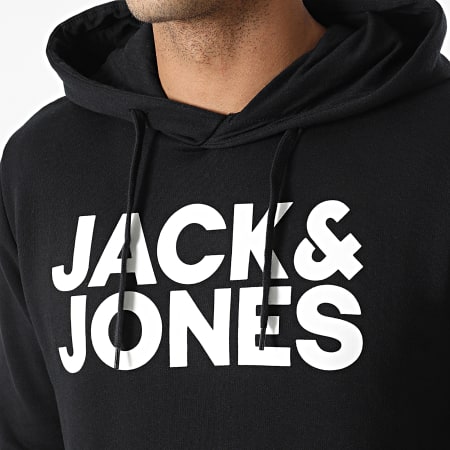 Jack And Jones - Tuta da ginnastica con logo Corp 12220976 Nero