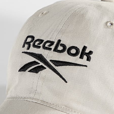 Reebok - Cappello con logo HD9887 Beige