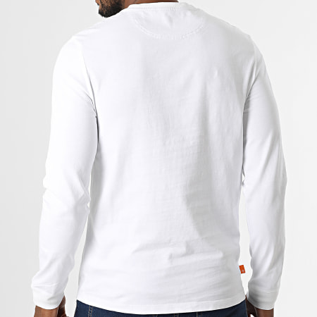 Timberland - Dunstan River Camiseta de manga larga A2BQ3 Blanco