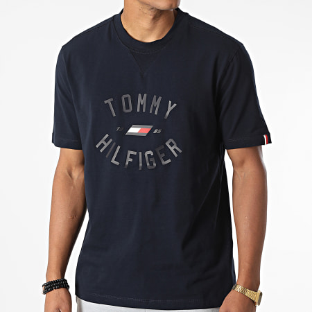Tommy Hilfiger - Camiseta Varsity Graphic 7572 Azul marino