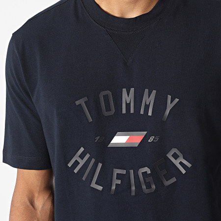 Tommy Hilfiger - Tee Shirt Varsity Graphic 7572 Bleu Marine
