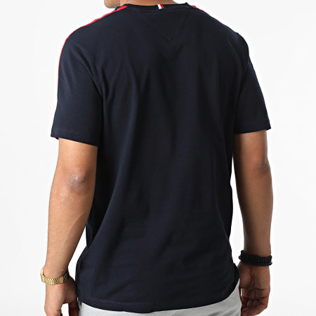 Tommy Hilfiger - Camiseta con ribetes 7573 Azul marino