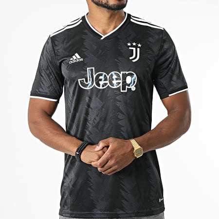 Adidas Sportswear - Maglia da calcio Juventus HD2015 a strisce nere