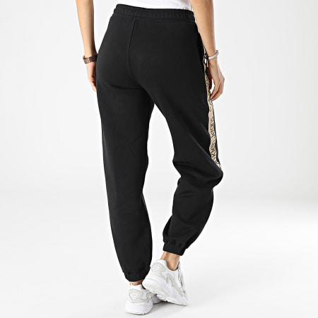 Calvin Klein - Pantalon Jogging A Bandes Femme 9738 Noir