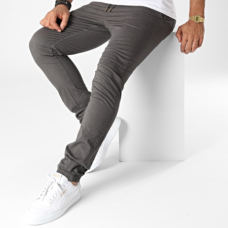 Indicode Jeans - Jogger Pant Fields Gris Anthracite