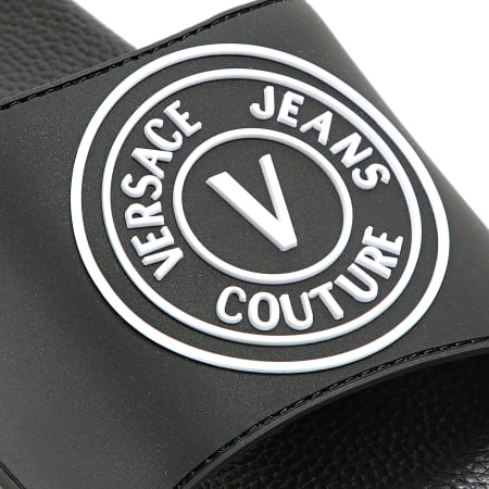 Versace Jeans Couture - Claquettes Fondo Slide 73YA3SQ3 Noir