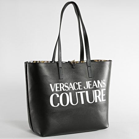 Versace Jeans Couture - Lot Borsa donna e frizione Shopper 73VA4BZ1 Nero Rinascimento