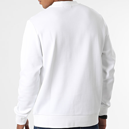Calvin Klein - Sweat Crewneck Micro Logo Repreve 9926 Blanc